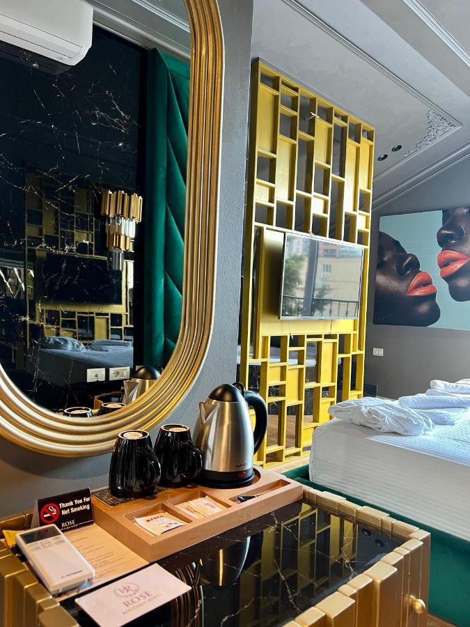 Rose Boutique Hotel Тирана Екстер'єр фото